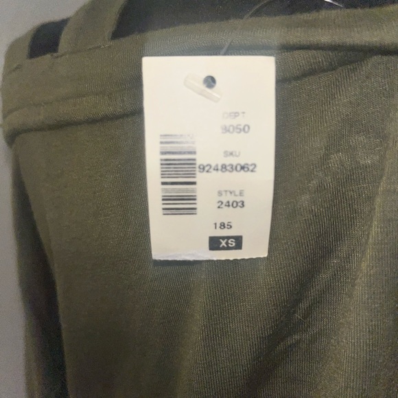 Green Women’s Off-Shoulder Tee - Picture 3 of 4